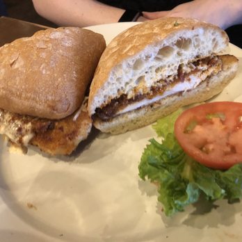 BrickStone Brewery - Parmesan chicken sandwich - New American Near Me - Bourbonnais, Illinois BrickStone Brewery - Parmesan chicken sandwich - New American Near Me - Bourbonnais, Illinois