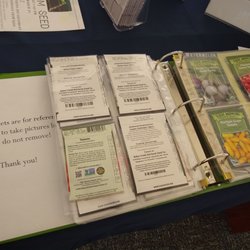 Clarence Public Library - Seed catalog; free seeds!!