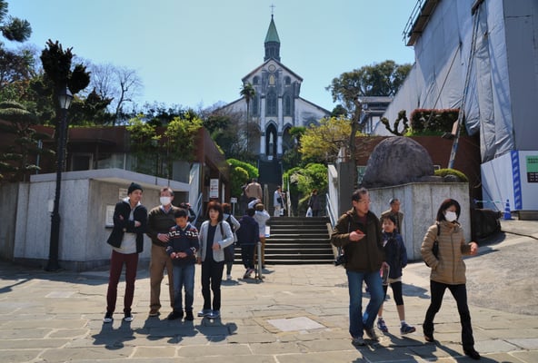 Ōura Cathedral by null