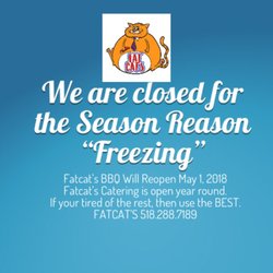 Fatcat BBQ - We had such a blast for the 2017 season, we can't see you when we reopen for the in May 2018. See you soon