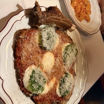 Carbone Vino - Veal Parmigiana and Spicy Rigatoni Vodka - Italian Near Me - Coconut Grove, Florida Carbone Vino - Veal Parmigiana and Spicy Rigatoni Vodka - Italian Near Me - Coconut Grove, Florida