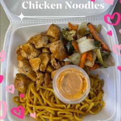 Kansha Hibachi Express - Chicken and noodles
