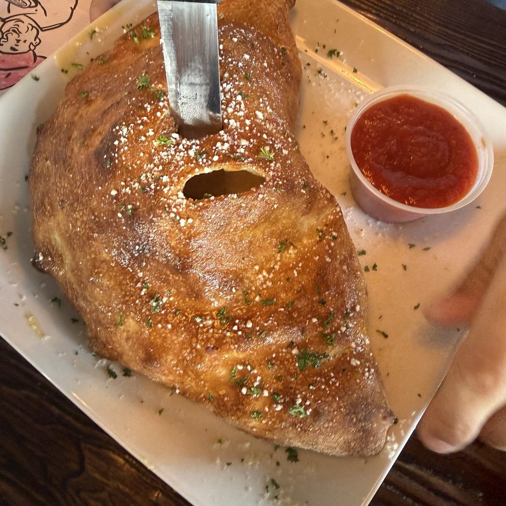 Bronx House Pizza - Cheese calzone - Italian Near Me - St. Augustine, Florida