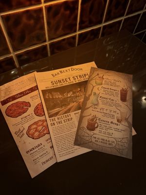 Menu photo 1 Bar Next Door West Hollywood, CA Menu photo 1 Bar Next Door West Hollywood, CA