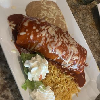 Azul Tequila - Chicken Fajita Burrito - Mexican Near Me - Valencia, California