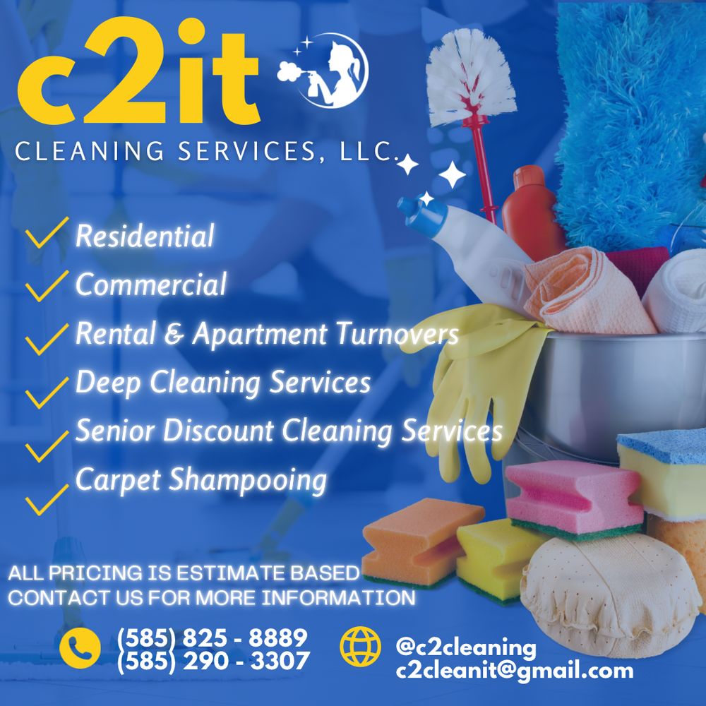 C 2 IT CLEANING SERVICES Updated July 2024 Rochester, New York