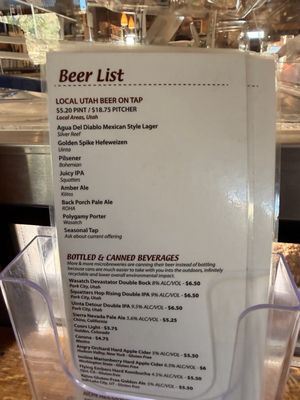 Menu photo 1 River Rock Roasting Co La Verkin, UT