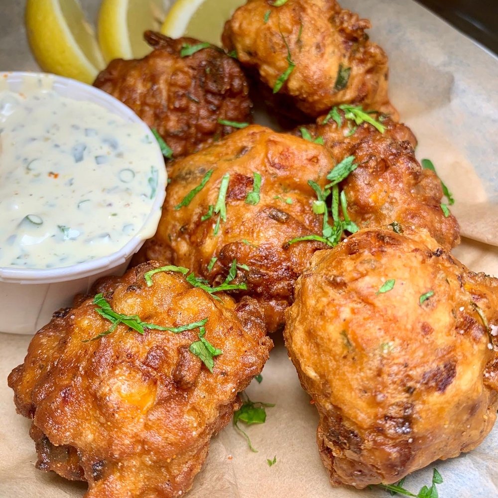 Johnnie Brown's - Key West Conch & Corn Fritters - Bars Near Me - Delray Beach, Florida Johnnie Brown's - Key West Conch & Corn Fritters - Bars Near Me - Delray Beach, Florida