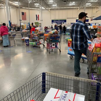 Sam's Club - It is ridiculous that they only have 2 checkers open on a Saturday! There is a line half way the back of the store! - Wholesale Stores Near Me - Raymore, Missouri Sam's Club - It is ridiculous that they only have 2 checkers open on a Saturday! There is a line half way the back of the store! - Wholesale Stores Near Me - Raymore, Missouri