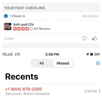 Anh and Chi - 45 min wait time. Bye. - Vietnamese Near Me - Vancouver, British Columbia
