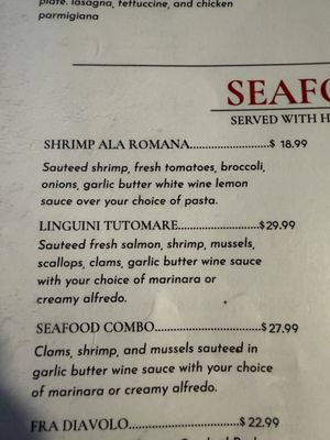 Menu photo 2 Joe's Italian Carlsbad, NM Menu photo 2 Joe's Italian Carlsbad, NM
