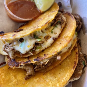 Fonda Lupita - Quesabirria Taco combo- includes 3 tacos along with rice & beans - Mexican Near Me - Sanford, North Carolina Fonda Lupita - Quesabirria Taco combo- includes 3 tacos along with rice & beans - Mexican Near Me - Sanford, North Carolina