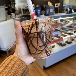 El Buen Cacao - Frozen mocha hot chocolate