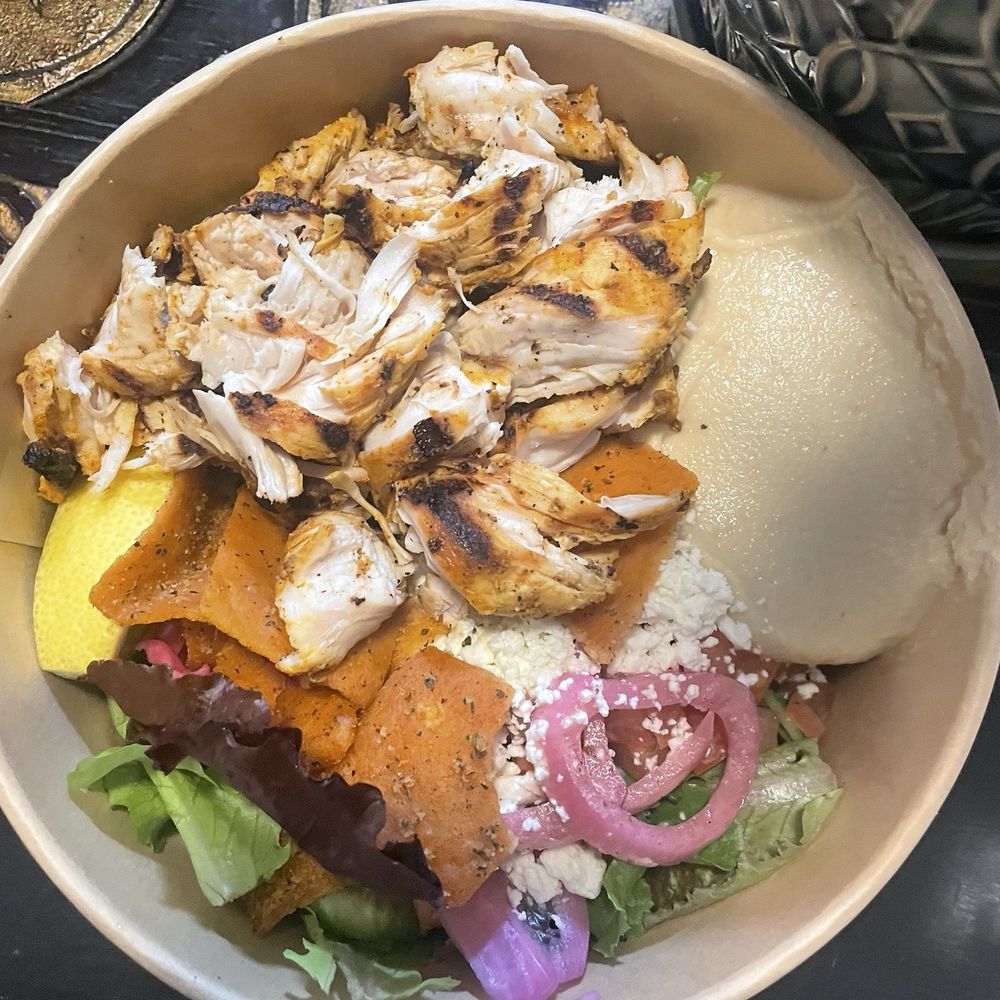 Kareem's - Chicken Bowl - Mediterranean Near Me - Anaheim, California