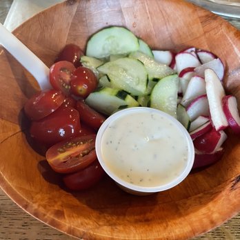 Canteen Taproom - Deconstructed salad - aka veggie bowl lol - Breweries Near Me - Albuquerque, New Mexico