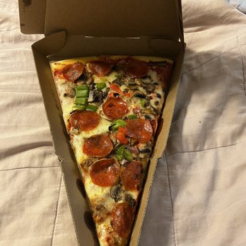 Slice Factory - Factory Special Jumbo Slice - Pizza Near Me - Evergreen Park, Illinois Slice Factory - Factory Special Jumbo Slice - Pizza Near Me - Evergreen Park, Illinois