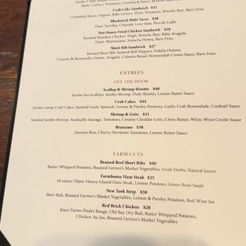 Blackwall Barn & Lodge - Menu - American Near Me - Gambrills, Maryland