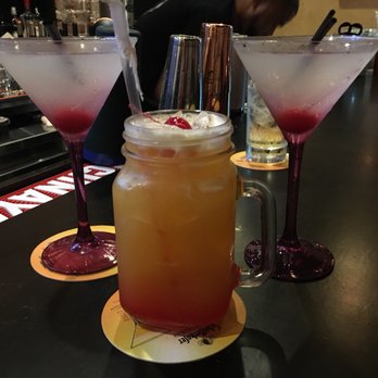 The Sweet Sap - 2X Lychee Potions one with vodka and the other with Gin and The Sundance. Delicious. - New American Near Me - Flushing, New York The Sweet Sap - 2X Lychee Potions one with vodka and the other with Gin and The Sundance. Delicious. - New American Near Me - Flushing, New York