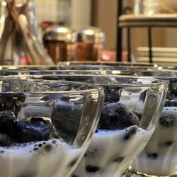 Morning Star Bed and Breakfast of Corrales - Breakfast Blueberries