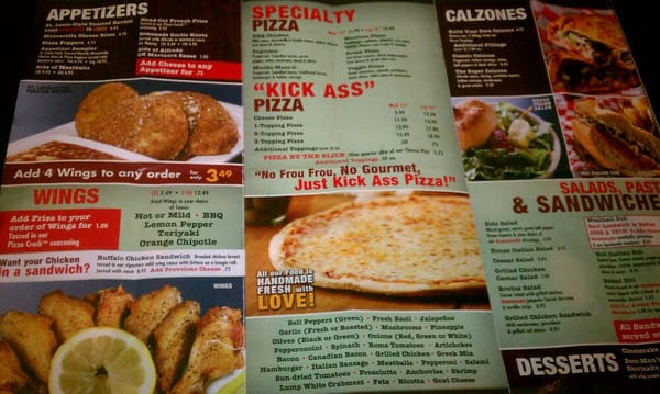 Menu photo 8 Greenville Avenue Pizza Company Dallas, TX