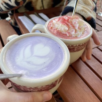 Plain Jane - Ube latte - Breakfast & Brunch Near Me - San Francisco, California Plain Jane - Ube latte - Breakfast & Brunch Near Me - San Francisco, California