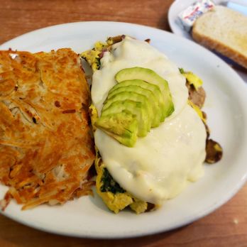 V Boulevard Cafe - Created my own omelette... yummy! - Coffee & Tea Near Me - Glendale, California