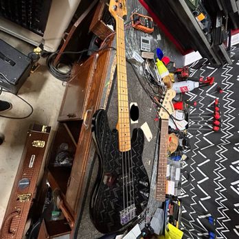 Soto Shop Customs - My bass he worked on - Guitar Stores Near Me - Pomona, California Soto Shop Customs - My bass he worked on - Guitar Stores Near Me - Pomona, California