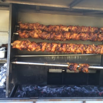 Rancho Carbon Express - Rotisserie chicken on their massive grill - Barbeque Near Me - Aguada, Puerto Rico Rancho Carbon Express - Rotisserie chicken on their massive grill - Barbeque Near Me - Aguada, Puerto Rico