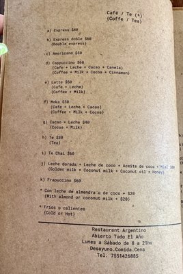 Menu photo 8 Indigo Troncones, GRO