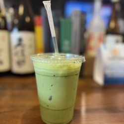 Okini Sushi - Iced Matcha Latte