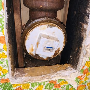 Professional Mold Inspections - Mainline back up.  Also, plastic caps are for plastic pipes only - Environmental Testing Near Me