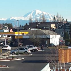 Ferndale Public Library - A beautiful view of Mt. Baker can be seen from the library.