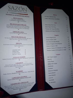 Menu photo 6 Sazon Santa Fe, NM