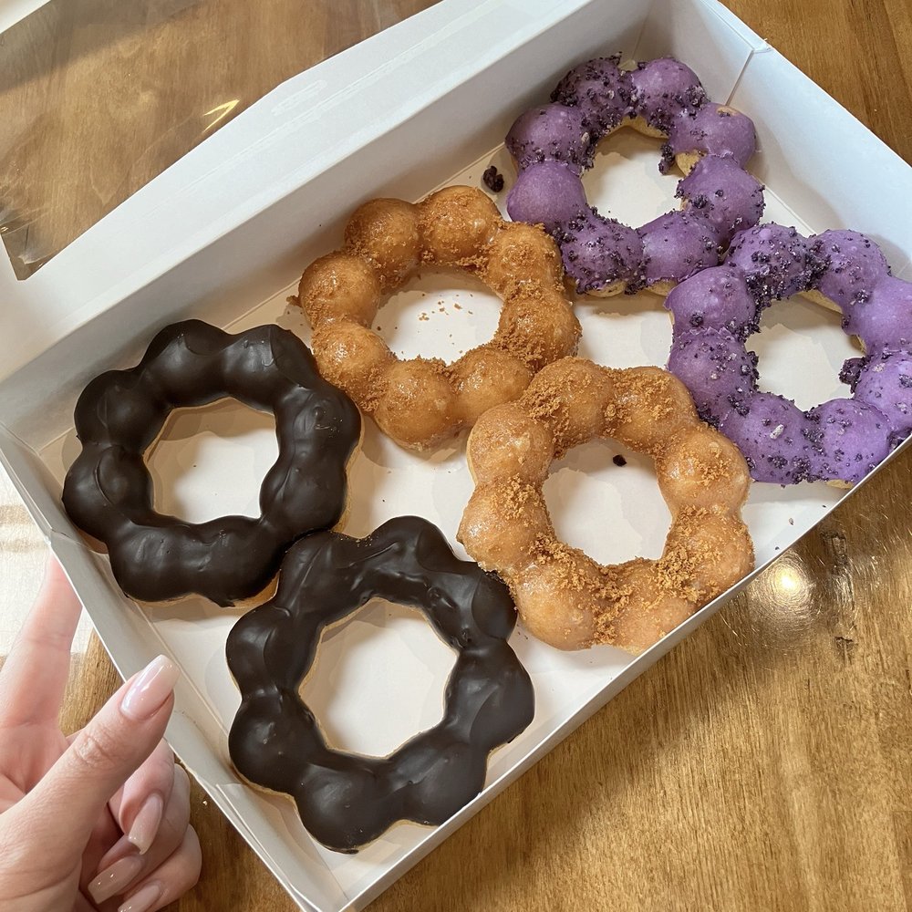 Aware Coffee - Dark chocolate, cookie butter and taro mochi donuts - Coffee & Tea Near Me - Las Vegas, Nevada Aware Coffee - Dark chocolate, cookie butter and taro mochi donuts - Coffee & Tea Near Me - Las Vegas, Nevada