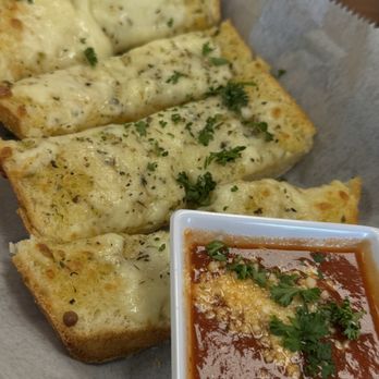 Cafe 51 - Cheesy Garlic Bread with there Segreto 51 Cheese Blend - American Near Me - Lakeland, Florida