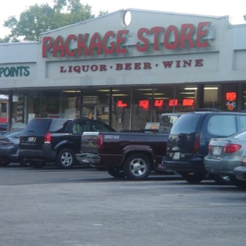 Little Five Points Package Store - a lot of parked cars - Beer, Wine & Spirits Near Me - Atlanta, Georgia