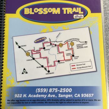 Blossom Trail Cafe - Breakfast & Brunch Near Me - Sanger, California