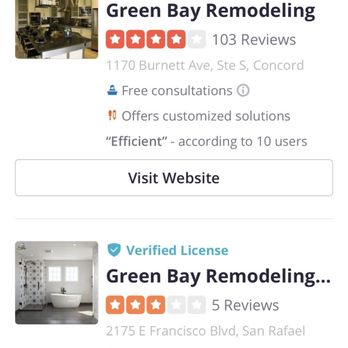 Green Bay Remodeling - Same owner - General Contractors Near Me - Concord, California Green Bay Remodeling - Same owner - General Contractors Near Me - Concord, California