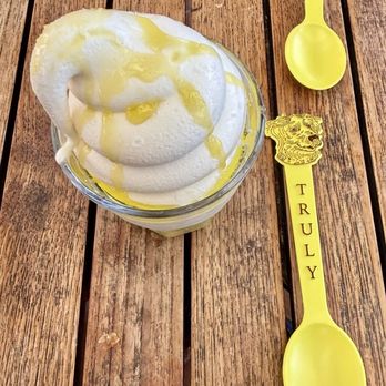 Truly Pizza - Olive oil & salt soft serve - Pizza Near Me - Dana Point, California