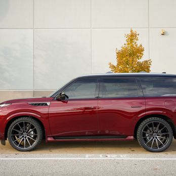 Auto Trim Restyling - Qx80 on 24" Vossens and Nitto Recon Grapplers - Car Window Tinting Near Me - Ballwin, Missouri