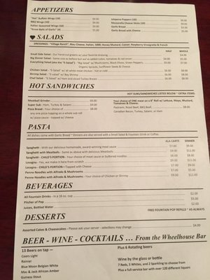 Menu photo 3 The Wheel House Anacortes, WA Menu photo 3 The Wheel House Anacortes, WA