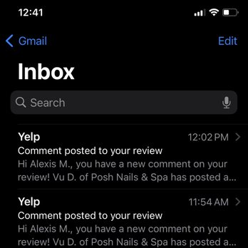 Posh Nails & Spa - Proof of time stamps showing Owner had posted twice on my review and deleted the original post with more false statements he claims on phone - Waxing Near Me - Riverside, California Posh Nails & Spa - Proof of time stamps showing Owner had posted twice on my review and deleted the original post with more false statements he claims on phone - Waxing Near Me - Riverside, California