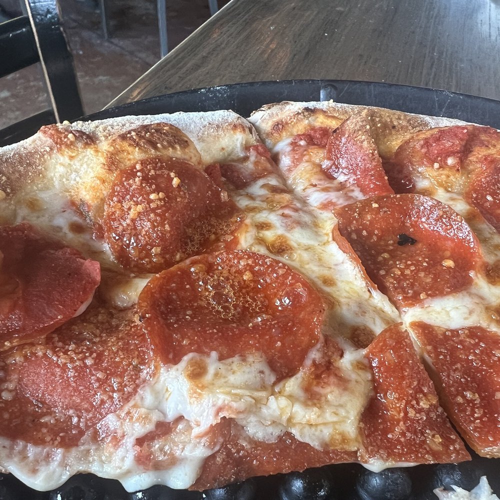 Red Rock Brewery - Pepperoni pizza! - American Near Me - Park City, Utah Red Rock Brewery - Pepperoni pizza! - American Near Me - Park City, Utah
