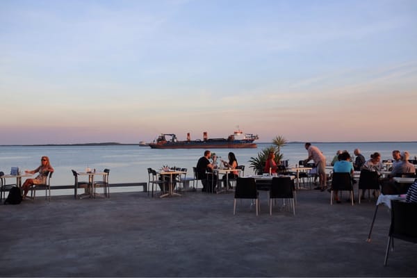 Crustaceans on the Wharf by null