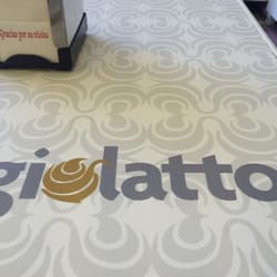 Gioelia - Logo on the tables