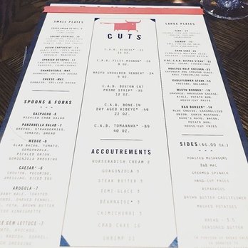 Butcher & Bull - Menu - Steakhouses Near Me - Winston-Salem, North Carolina
