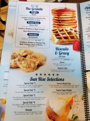 Menu photo 6 Sun Rise Cafe Fort Wayne, IN
