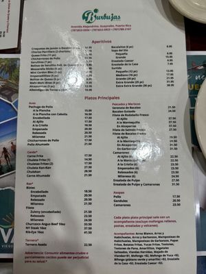 Menu photo 2 Burbujas By René Guaynabo, PR