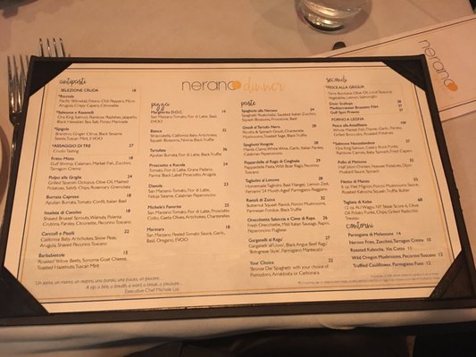 Menu photo 8 Nerano Beverly Hills, CA Menu photo 8 Nerano Beverly Hills, CA