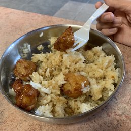 Vegan Orange Chicken Bowl...